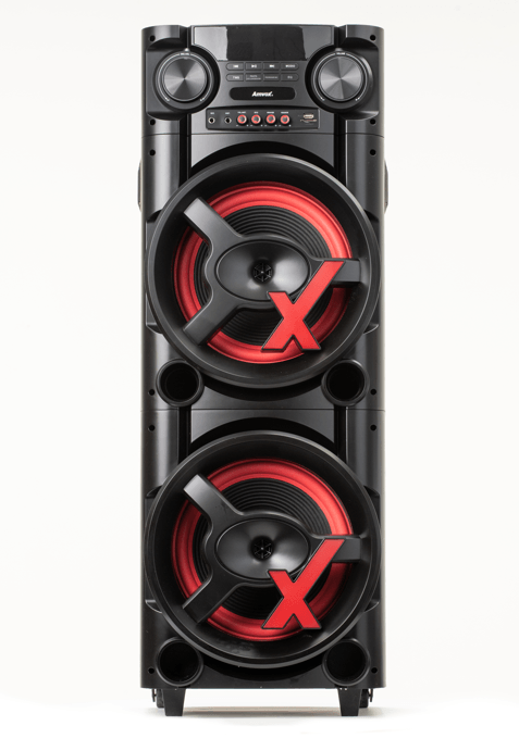 Caixa Amplificada Amvox ACA 1300 NEW X com Bluetooth, Rádio FM e Equalizador