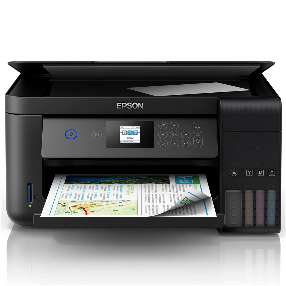 Impressora Multifuncional Tanque de Tinta Epson EcoTank L4160 Wireless