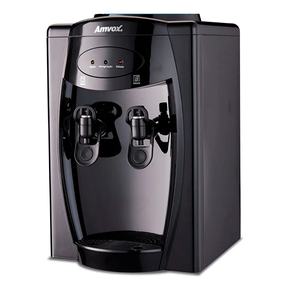 Bebedouro Amvox com Refrigeração por Compressor Preto ABB510