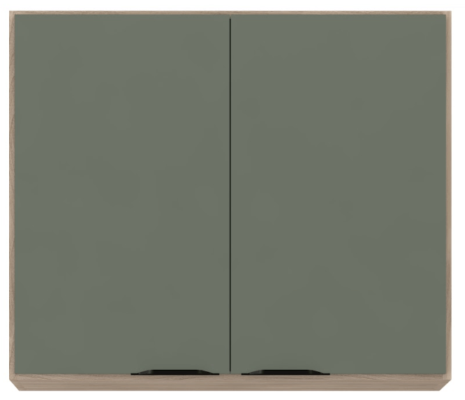 Armário Aéreo 2 Portas 80cm Firenze Demóbile Avena Menta